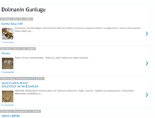 Tablet Screenshot of dolmaningunlugu.blogspot.com