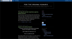 Desktop Screenshot of brahmakumaris1.blogspot.com