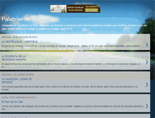 Tablet Screenshot of linaje-escogido-palabrasdevida.blogspot.com