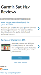 Mobile Screenshot of garminsatnavreviews.blogspot.com