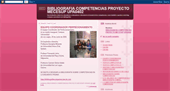 Desktop Screenshot of bibliografiacompetencias.blogspot.com