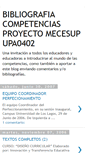 Mobile Screenshot of bibliografiacompetencias.blogspot.com