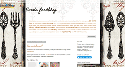 Desktop Screenshot of eveesfoodblog.blogspot.com