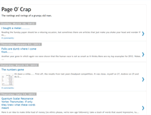 Tablet Screenshot of pageocrap.blogspot.com