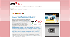 Desktop Screenshot of gvk-bio.blogspot.com