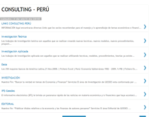 Tablet Screenshot of consultingperu.blogspot.com