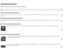Tablet Screenshot of dramasasiaticos.blogspot.com