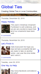 Mobile Screenshot of globalties.blogspot.com