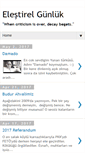 Mobile Screenshot of elestirelmedyagunlugu.blogspot.com