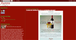 Desktop Screenshot of cantinaaurora.blogspot.com