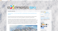 Desktop Screenshot of express-ski.blogspot.com