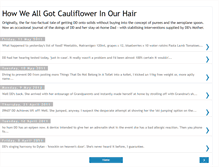 Tablet Screenshot of cauliflowerinourhair.blogspot.com