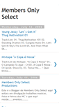 Mobile Screenshot of membersonlyselect.blogspot.com