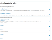Tablet Screenshot of membersonlyselect.blogspot.com