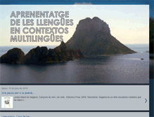 Tablet Screenshot of multilinguismecatala.blogspot.com