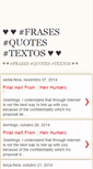 Mobile Screenshot of phrases-frases.blogspot.com