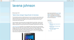 Desktop Screenshot of lavenajohnson.blogspot.com