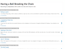 Tablet Screenshot of havingaballbreakingthechain.blogspot.com