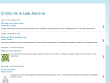 Tablet Screenshot of laiajordana.blogspot.com