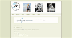 Desktop Screenshot of amandaclousephotography.blogspot.com