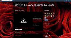 Desktop Screenshot of marrygrace.blogspot.com