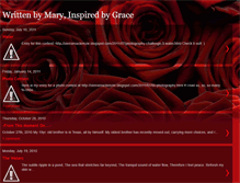 Tablet Screenshot of marrygrace.blogspot.com
