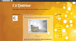 Desktop Screenshot of calinterieur.blogspot.com