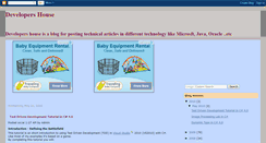 Desktop Screenshot of developers-house.blogspot.com