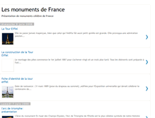 Tablet Screenshot of lesmonumentsdefrance.blogspot.com