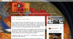 Desktop Screenshot of blogviajantes.blogspot.com