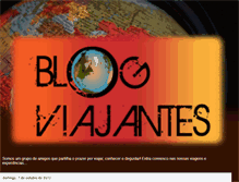 Tablet Screenshot of blogviajantes.blogspot.com