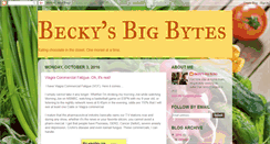 Desktop Screenshot of beckysbigbytes.blogspot.com