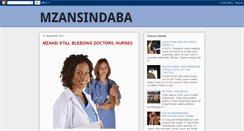 Desktop Screenshot of mzansindaba.blogspot.com