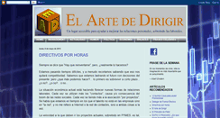 Desktop Screenshot of elartededirigir.blogspot.com