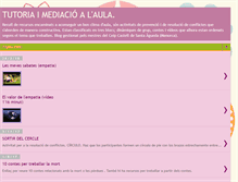 Tablet Screenshot of mediacioescolar.blogspot.com