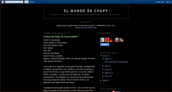 Desktop Screenshot of elmundodechupy.blogspot.com
