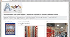 Desktop Screenshot of angiequilts.blogspot.com