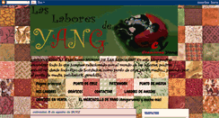 Desktop Screenshot of laslaboresdeyang.blogspot.com