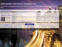 Tablet Screenshot of abiturientski-rokli-lenars.blogspot.com