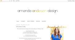 Desktop Screenshot of amandaandersondesign.blogspot.com