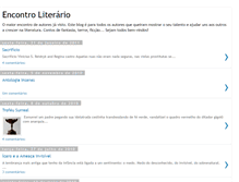 Tablet Screenshot of encontroliterario2010.blogspot.com