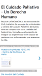 Mobile Screenshot of cuidadopaliativounderecho.blogspot.com