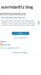 Mobile Screenshot of ounrmdar81z.blogspot.com