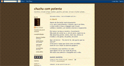 Desktop Screenshot of chuchucompolenta.blogspot.com