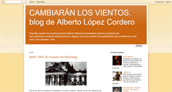 Desktop Screenshot of cambiaranlosvientos.blogspot.com