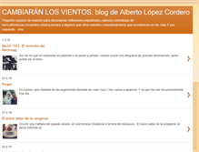 Tablet Screenshot of cambiaranlosvientos.blogspot.com