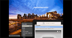 Desktop Screenshot of paridoscopio.blogspot.com