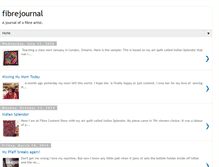 Tablet Screenshot of fibrejournal.blogspot.com