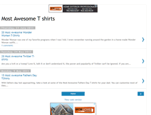 Tablet Screenshot of mostawesometshirts.blogspot.com