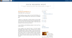 Desktop Screenshot of fourdegreeswest.blogspot.com